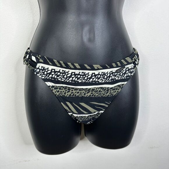 NWT Bruno Banani Mixed Animal Print 2 Piece Bikini Swim Suit - Picture 9 of 15